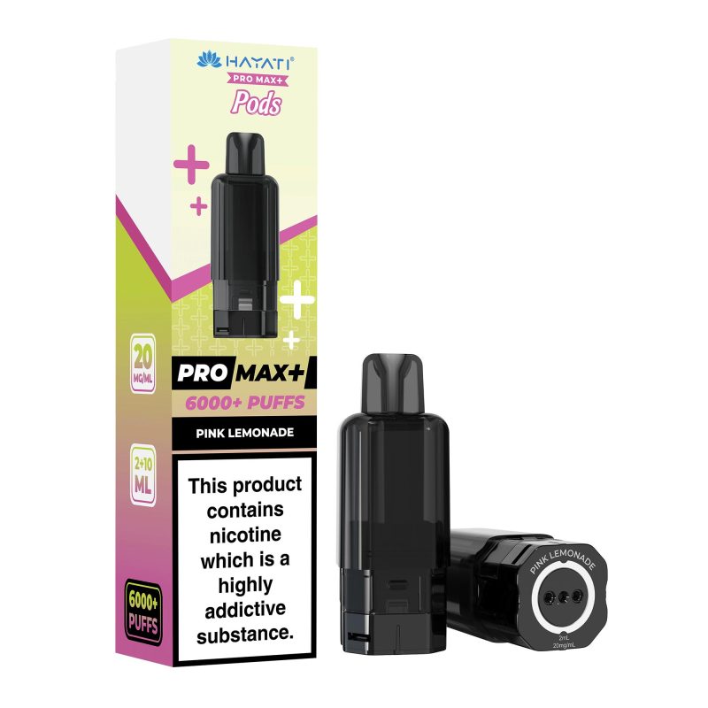 Pink Lemonade – Hayati Pro Max+ 6000 Pod (2ml + 10ml Refillable Pod)