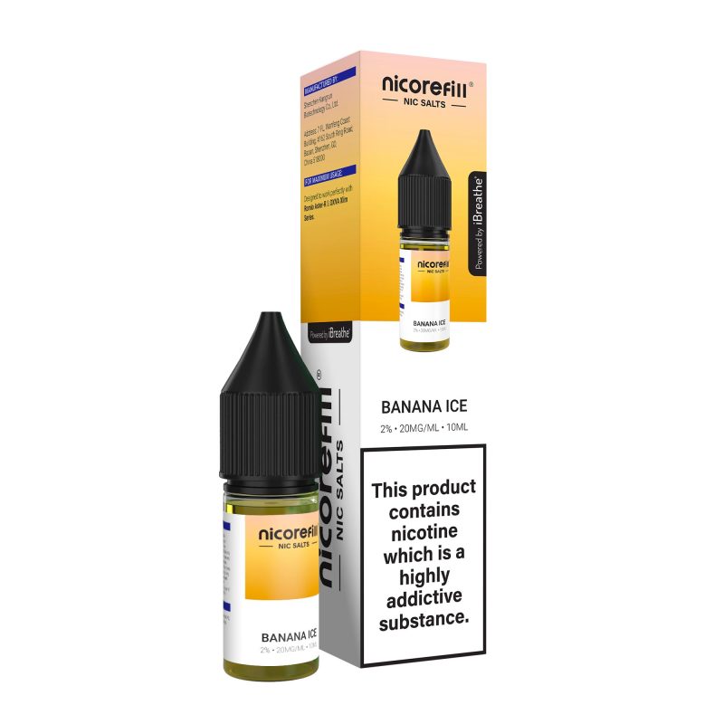 Nicorefill - Banana Ice Banana Ice – Nicorefill Nic Salt (10ml)