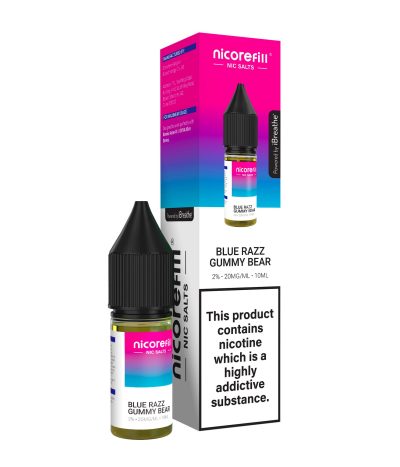 Blue Razz Gummy Bear – Nicorefill Nic Salt (10ml)