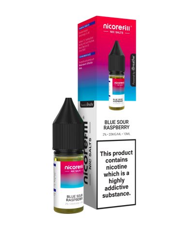 Blue Sour Raspberry – Nicorefill Nic Salt (10ml)