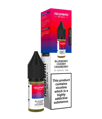 Blueberry Cherry Cranberry – Nicorefill Nic Salt (10ml)