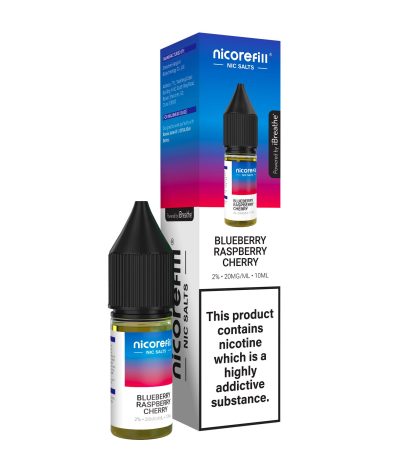 Blueberry Raspberry Cherry – Nicorefill Nic Salt (10ml)