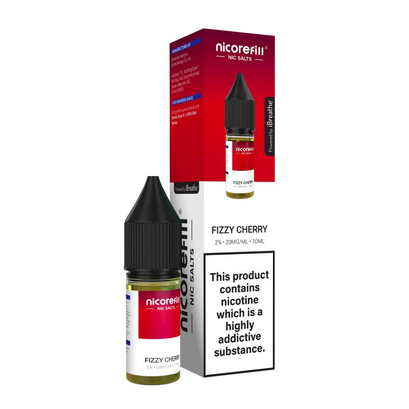 Fizzy Cherry – Nicorefill Nic Salt (10ml)