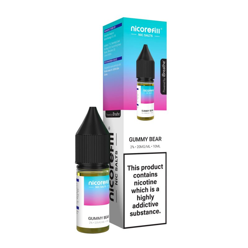 Gummy Bear – Nicorefill Nic Salt (10ml)