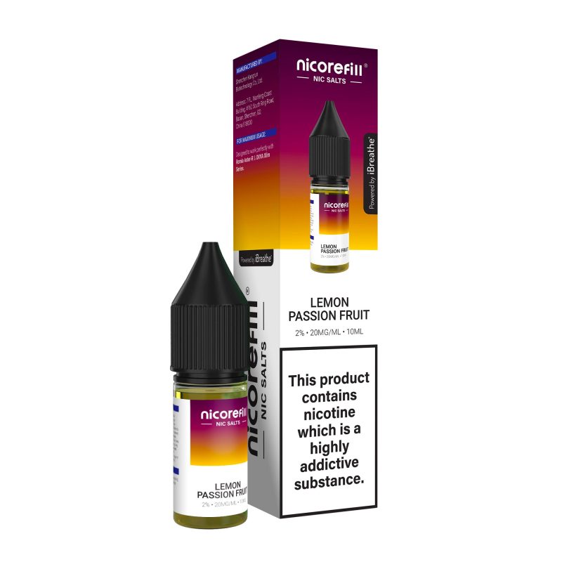 Nicorefill - Lemon Passion Fruit Lemon Passion Fruit – Nicorefill Nic Salt (10ml)