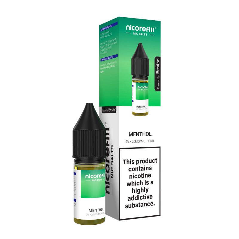 Menthol – Nicorefill Nic Salt (10ml)