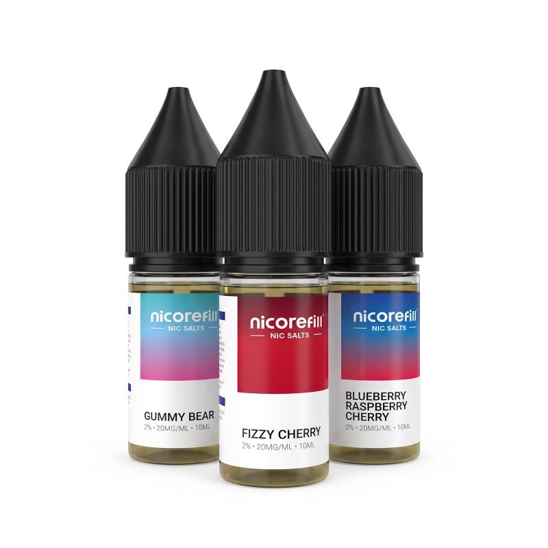 Nicorefill Nic Salts (3 Pack) Mix & Match
