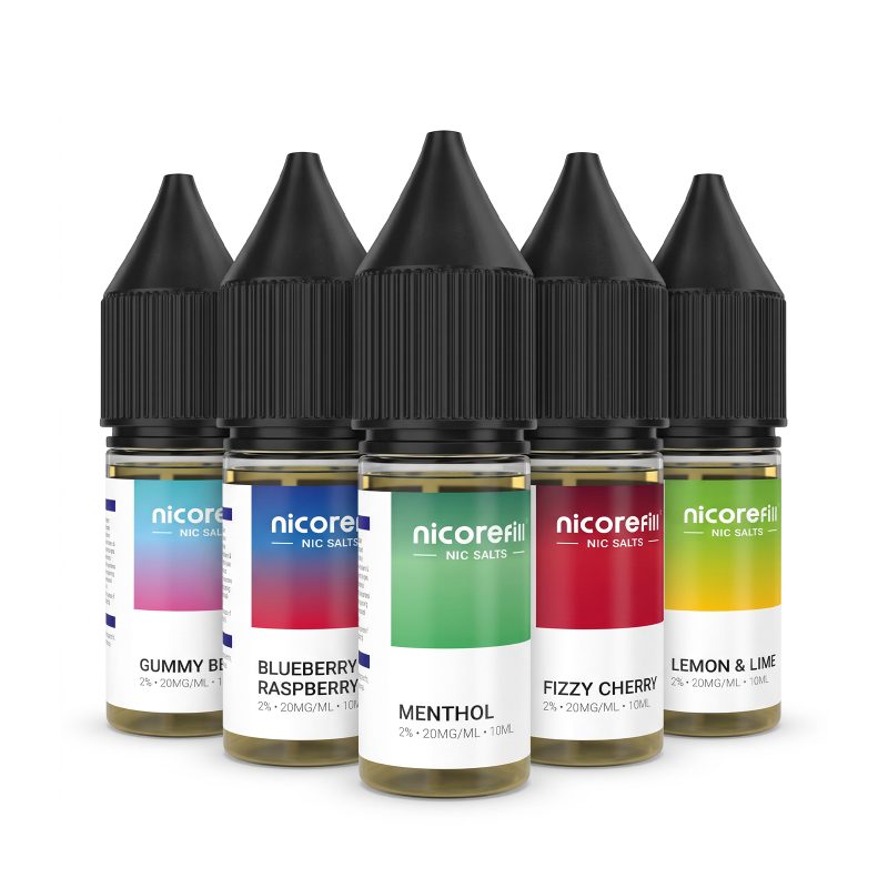 Nicorefill Nic Salts (5 Pack) Mix & Match