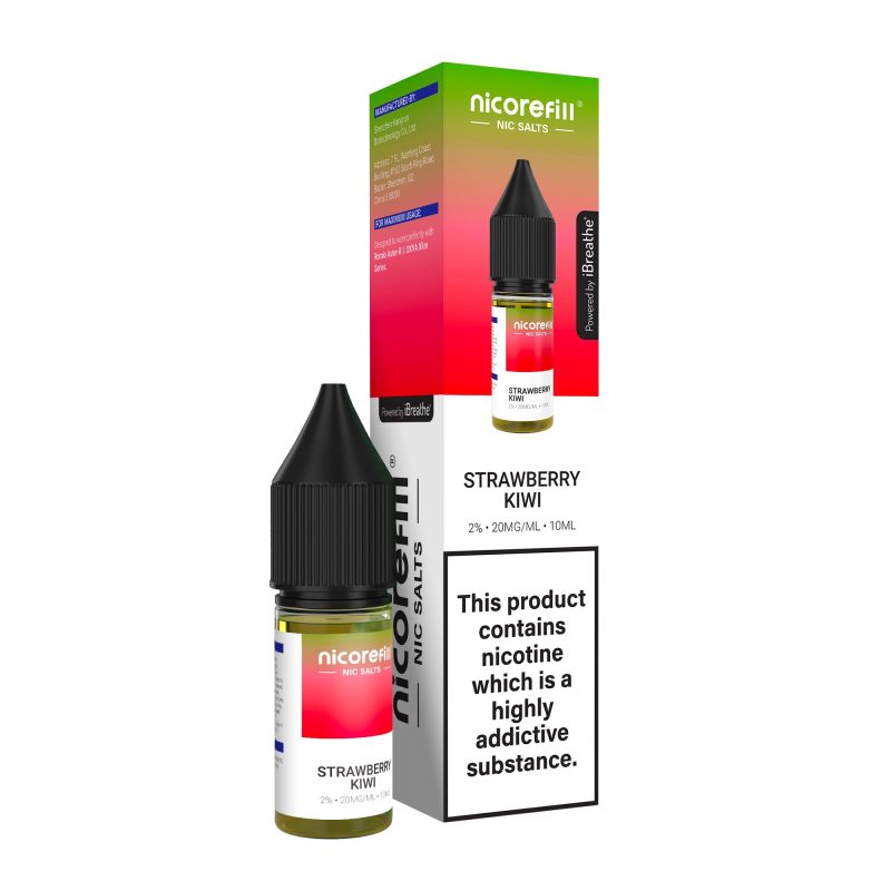 Nicorefill - Strawberry Kiwi Strawberry Kiwi – Nicorefill Nic Salt (10ml)