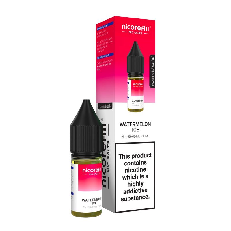 Watermelon Ice – Nicorefill Nic Salt (10ml)