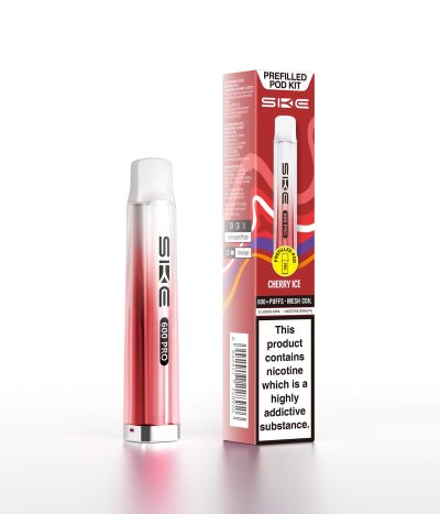 Cherry Ice – SKE Pro 600 Vape Kit
