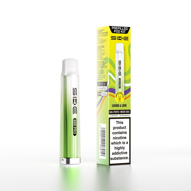 SKE 600 Pro Vape Kit - Lemon and Lime Lemon and Lime – SKE Pro 600 Vape Kit