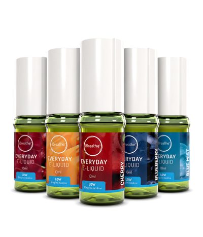 iBreathe Premium E-Liquid (5 Pack) Mix & Match